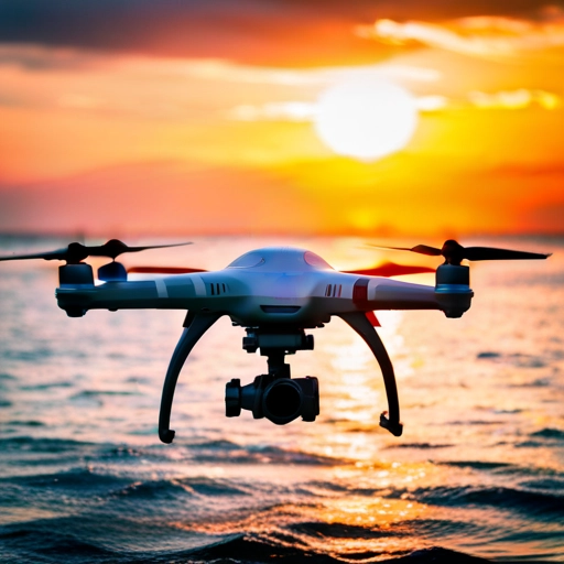 drone after a long day at sea